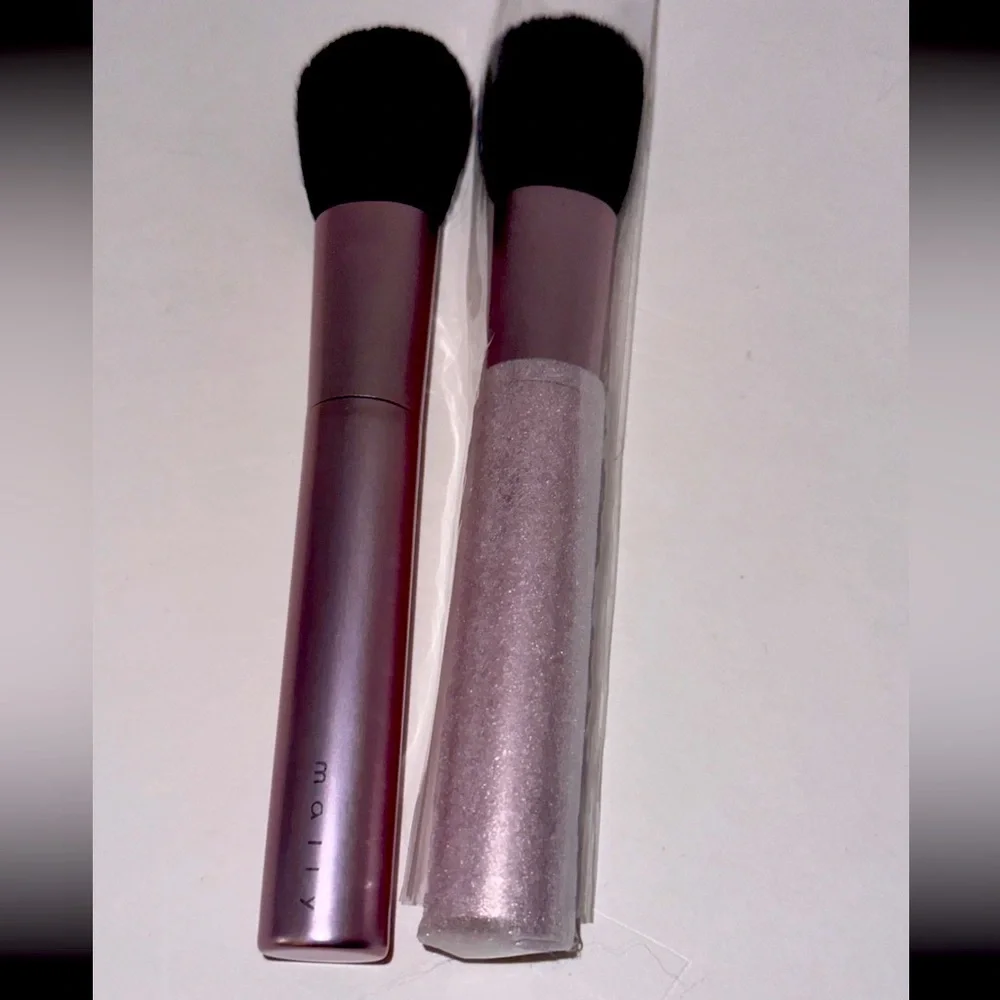Mally face powder brush Set of 2 Lot NEW